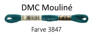 DMC Mouline Amagergarn farve 3847
